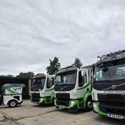 Top Sweep Trucks Close Up